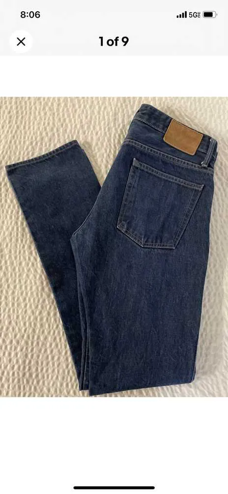 Flatiron Selvedge Denim Tailored Slim Jeans