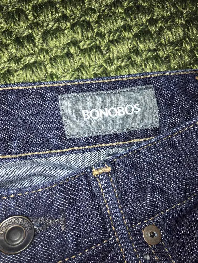 Indigo Denim 29 x 32 Slim Tailored