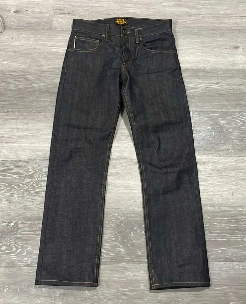 True Straight Selvage Jeans