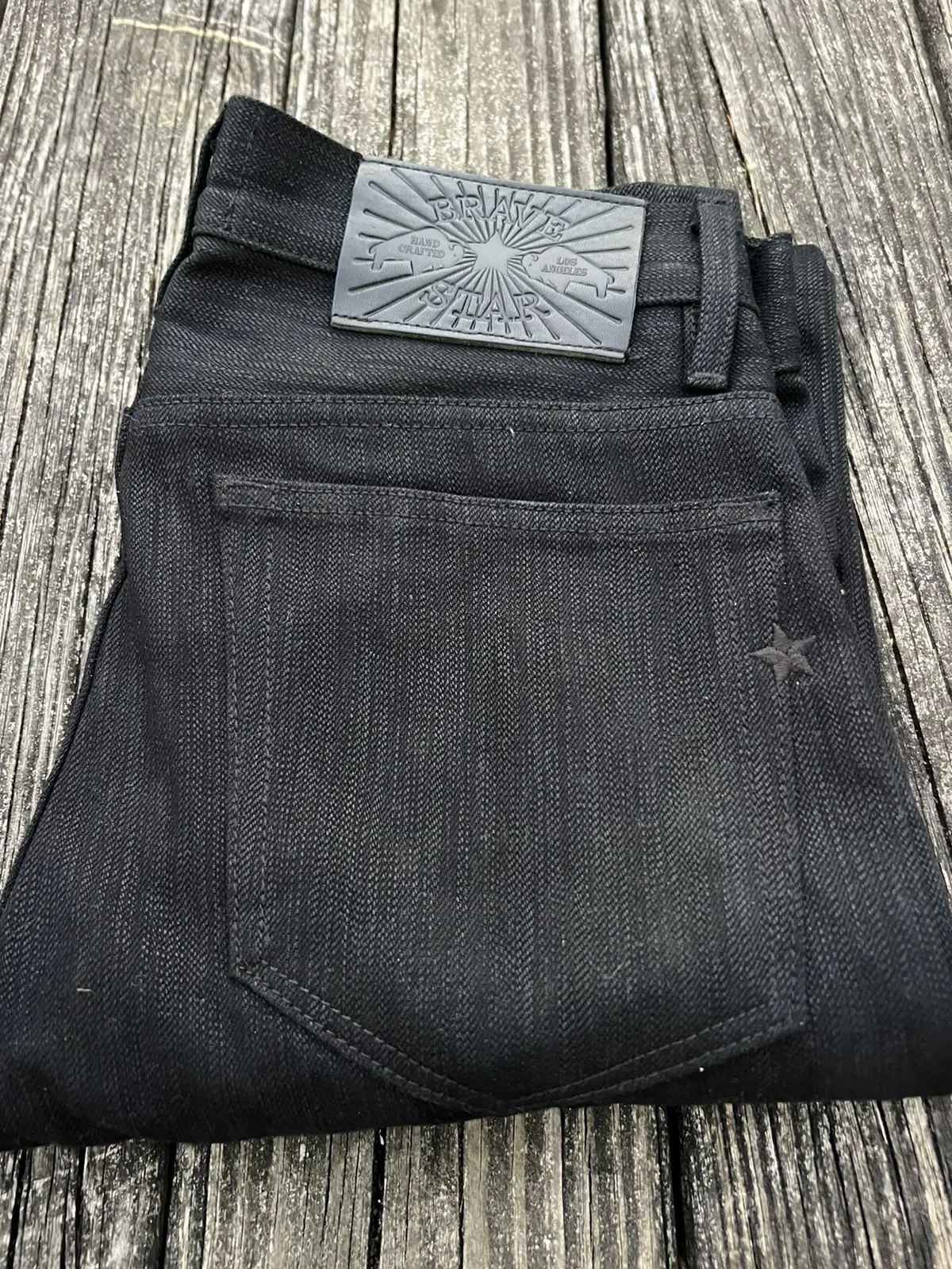 Brave Star Selvage Slim Taper 19oz Slubzilla