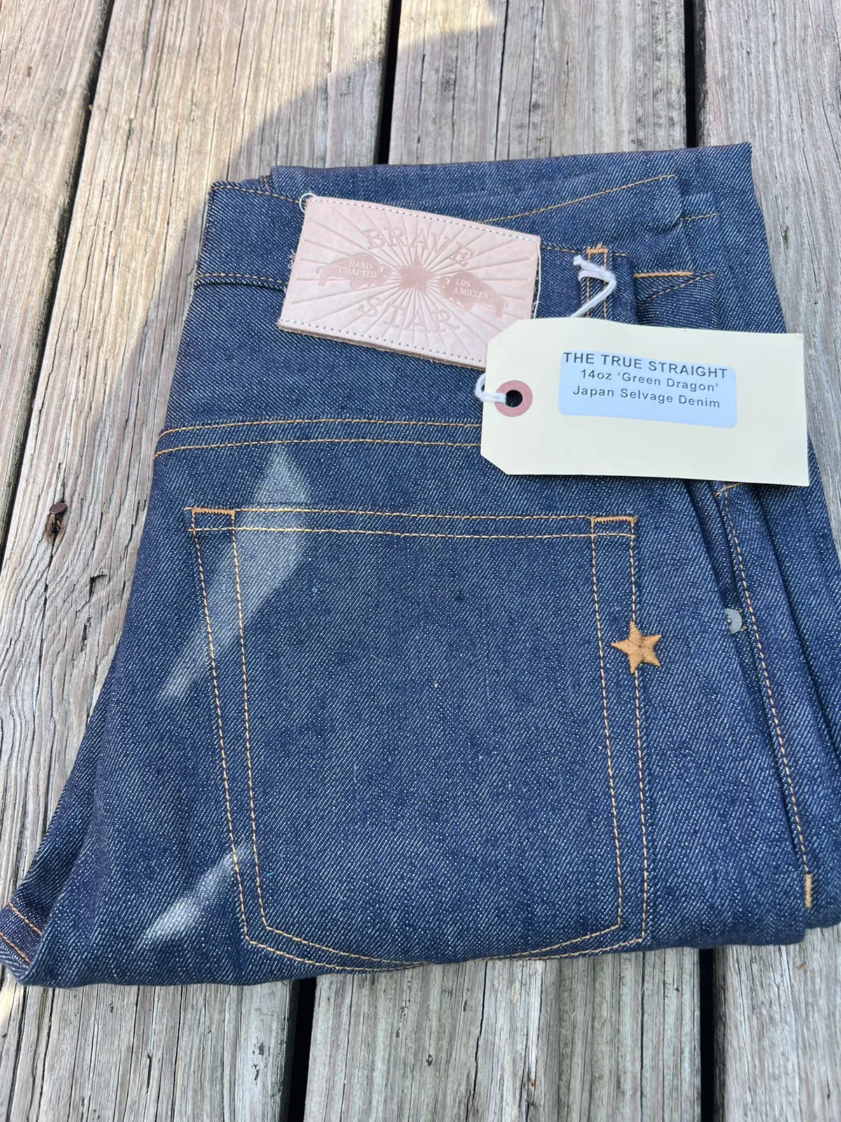Brave Star Selvage 14 oz Green Dragon
