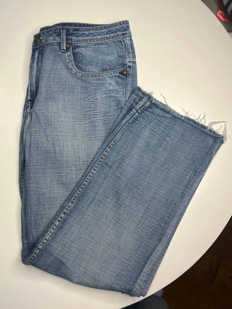 Buffalo David Bitton Blue Denim Jeans Size 38