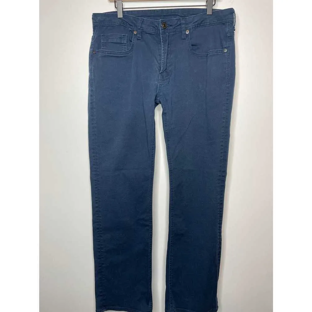Buffalo David Bitton Denim Straight Leg Stretch Blue Jeans