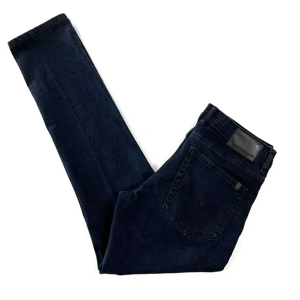BUFFALO David Bitton Jackson-x Jeans Mens 32x34 Straight Stretch Faded Denim