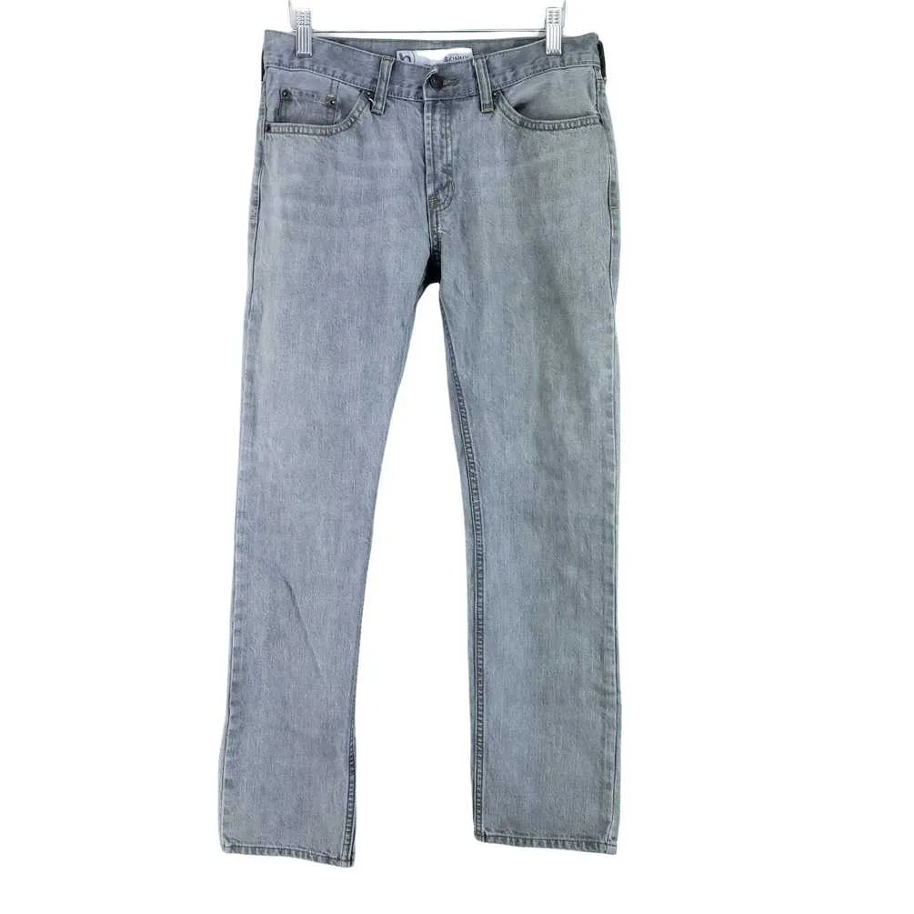 Bullhead Skinny Jeans Men's Size 30x30 Gray