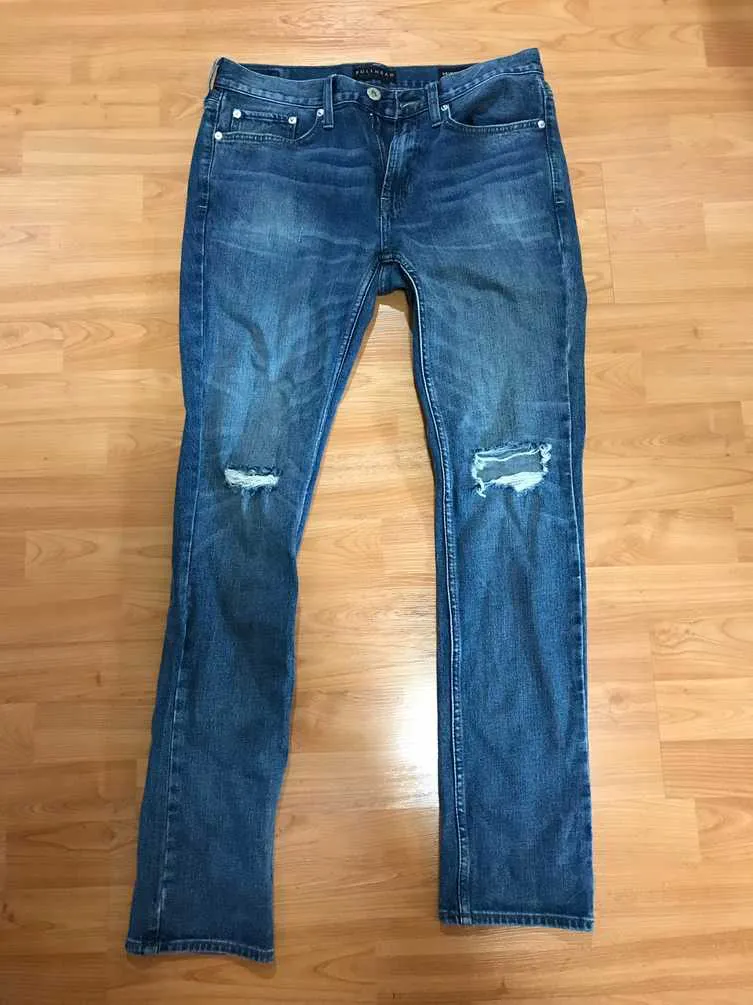 Bullhead Distressed Denim Skinny Jean