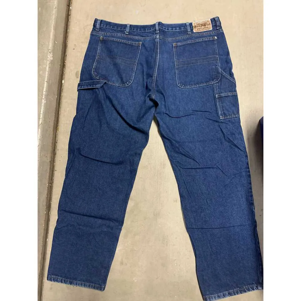 VINTAGE Mens Bullseye Denim Carpenter Pants Size 48x34 Carha