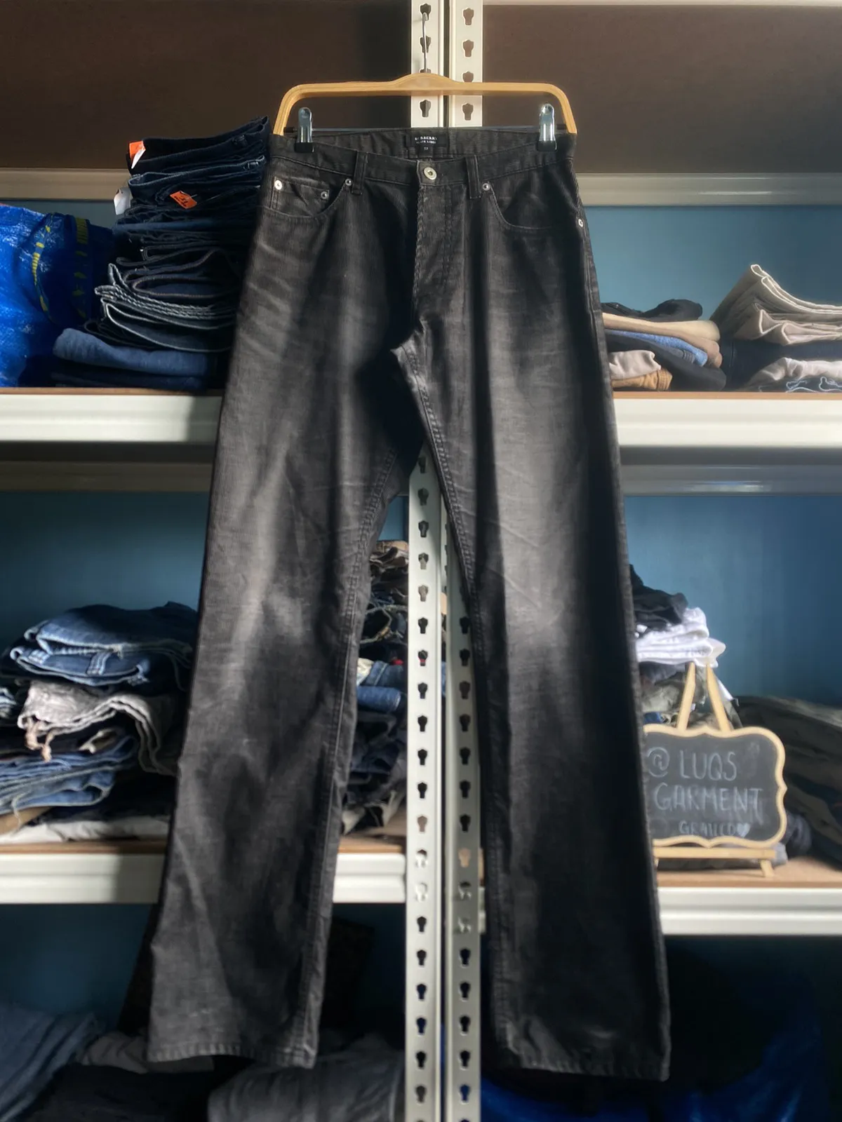 Vintage Burberry Black Label Corduroy Denim (W29)