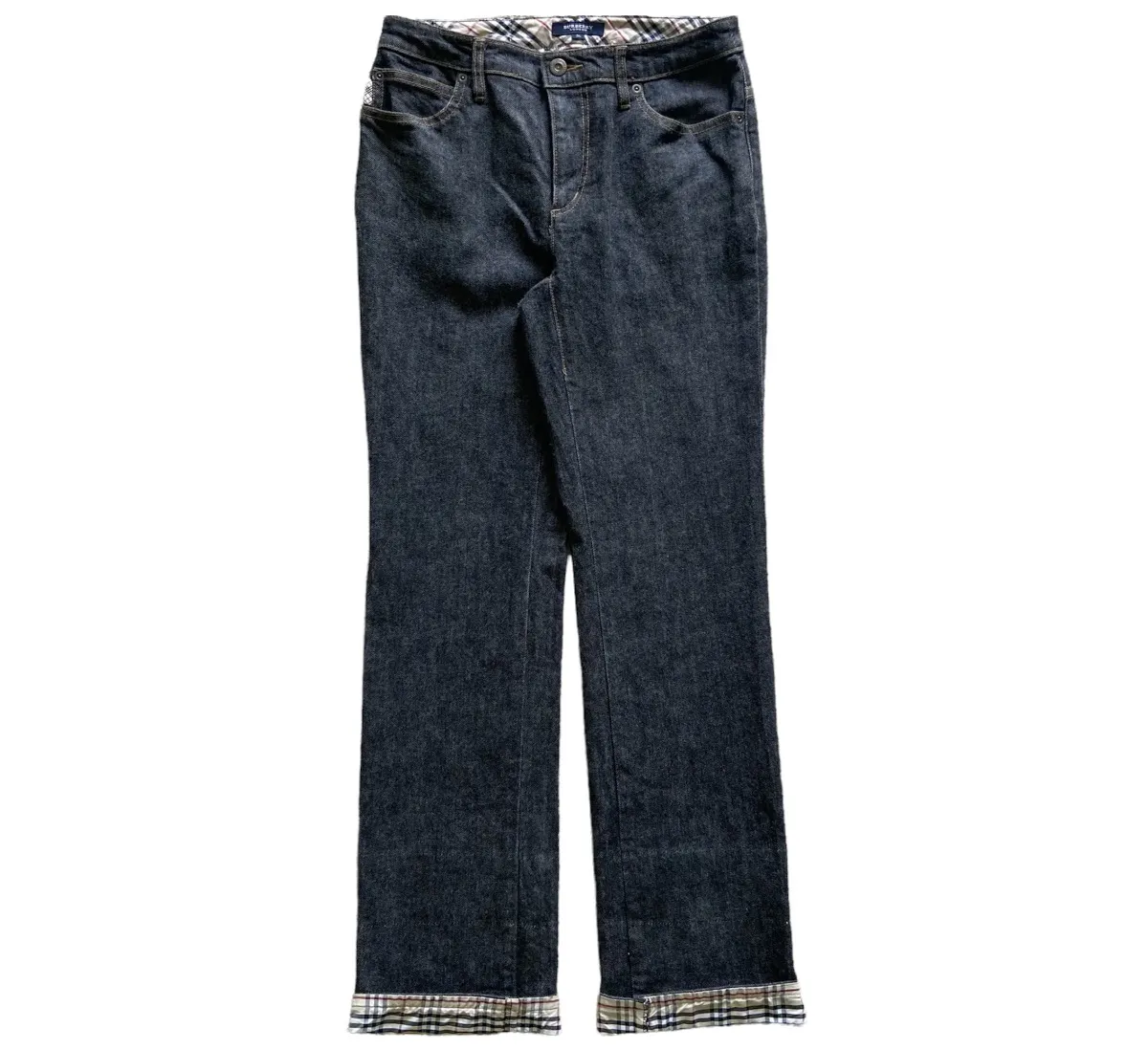 Burberry Nova Check Leg Jeans