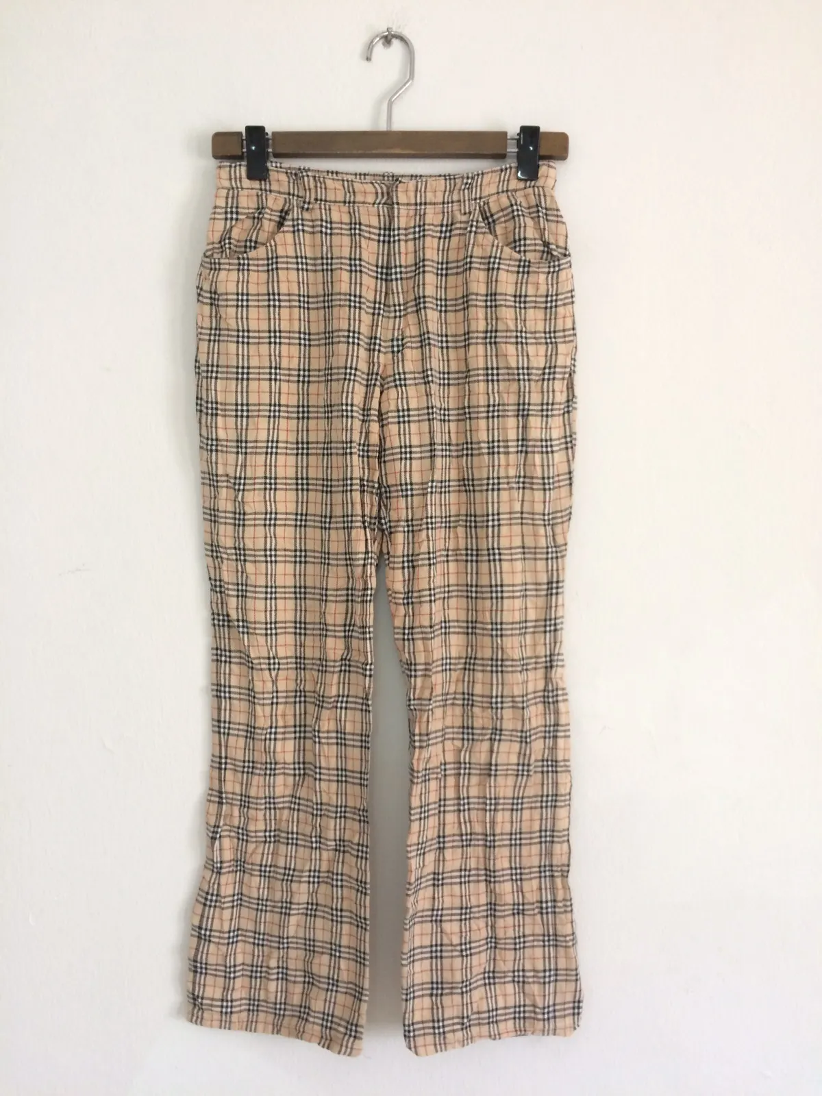 🔥🔥Burberrys Blue Label Nova Check Pants
