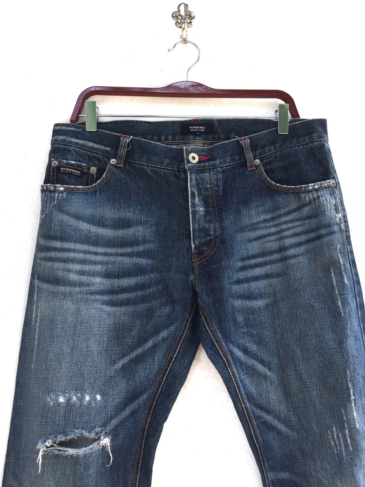 BURBERRY BLACK LABEL DENIM PANTS