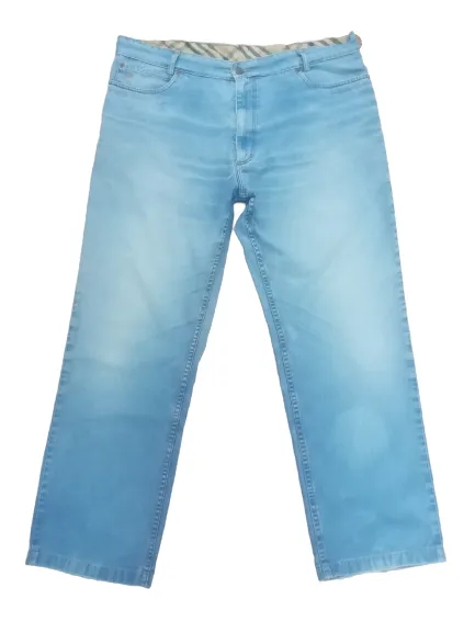 BURBERRY nova check waist jeans