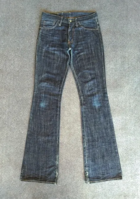 Vintage Burgus Plus Flared Jeans Hysteric Glamour Inspired