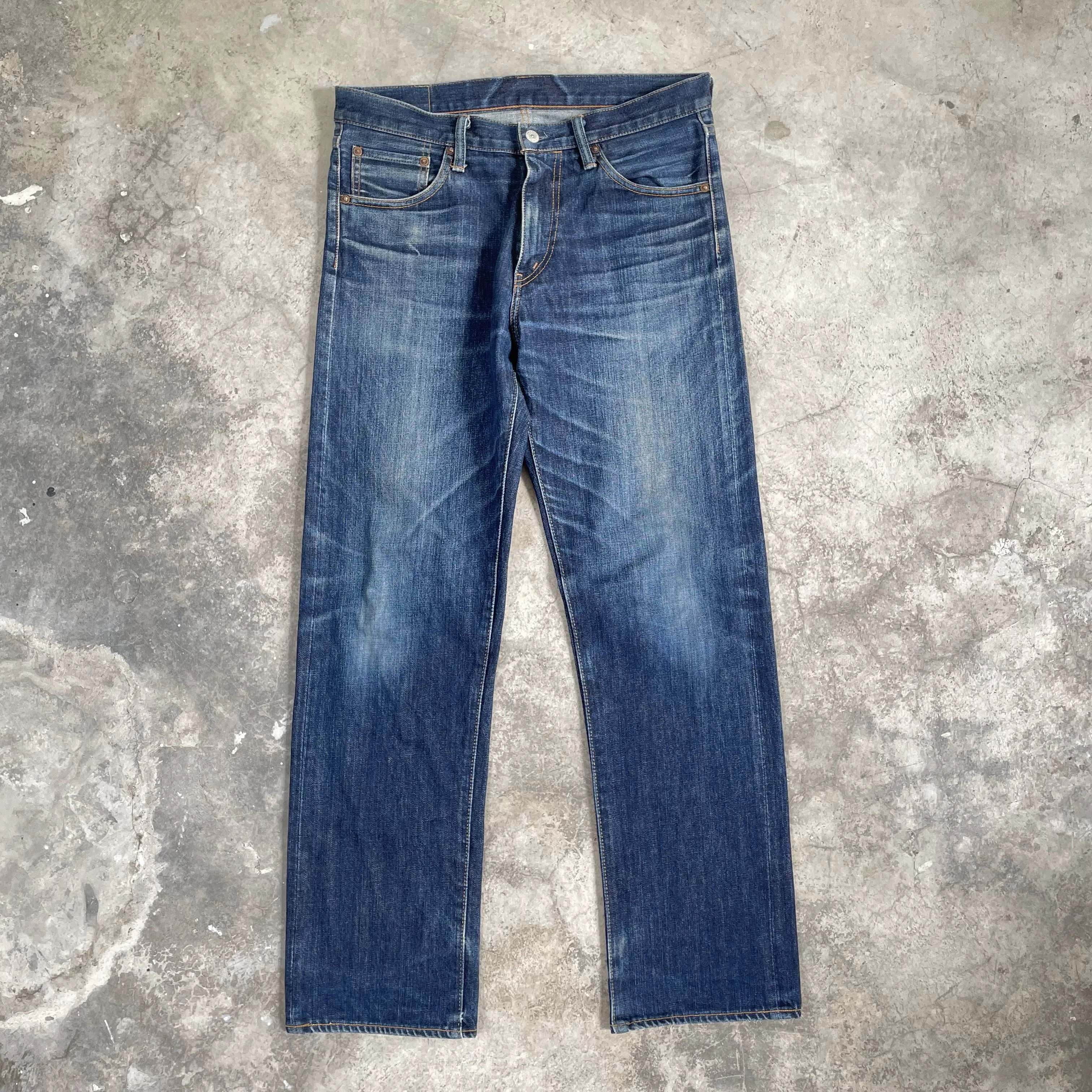 Burgus Plus 14.2oz. Non Selvedge Denim Jeans Model 705-07