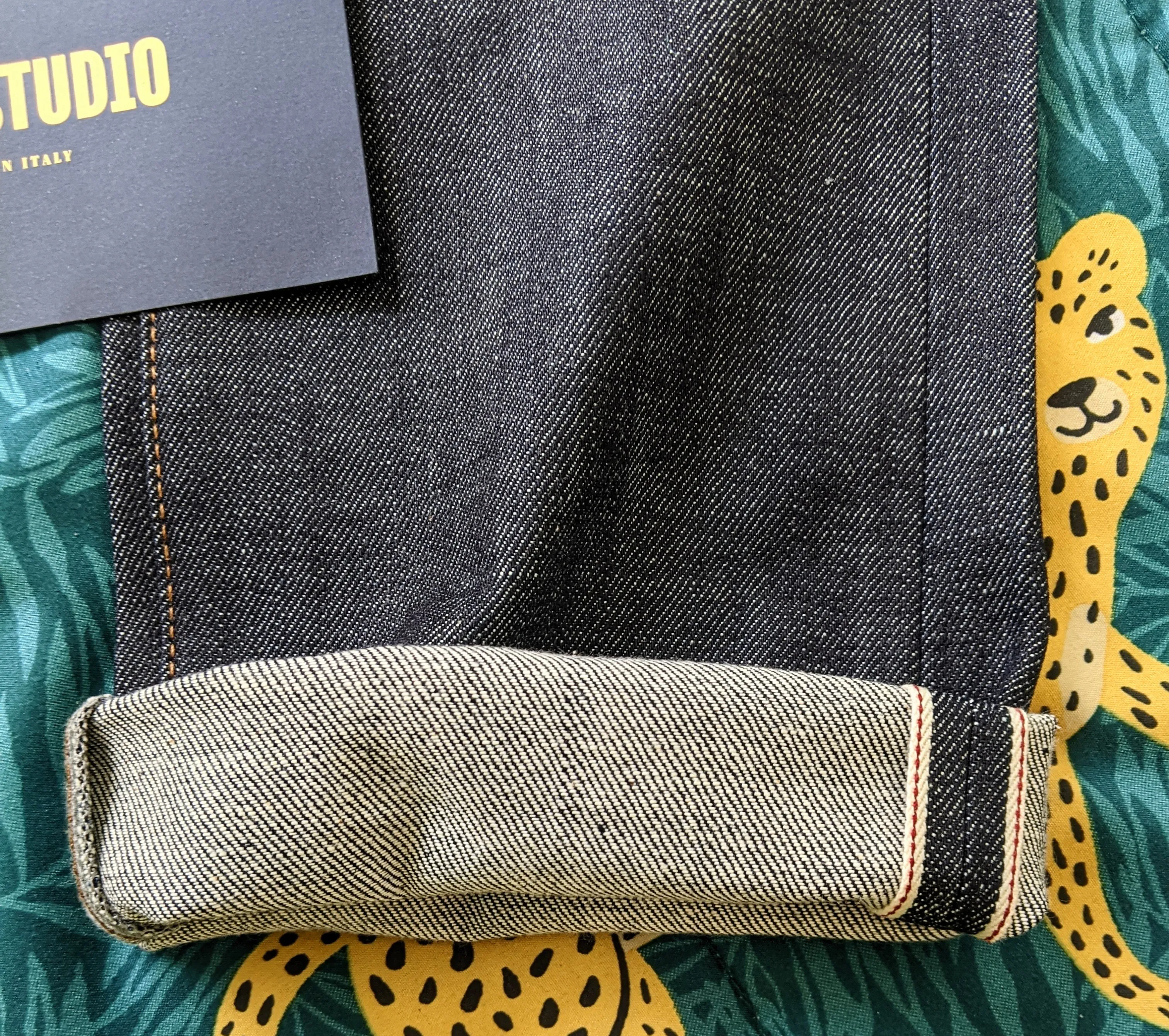 C.O.F studio Tapered Fit 13oz Indigo Selvedge sz 28