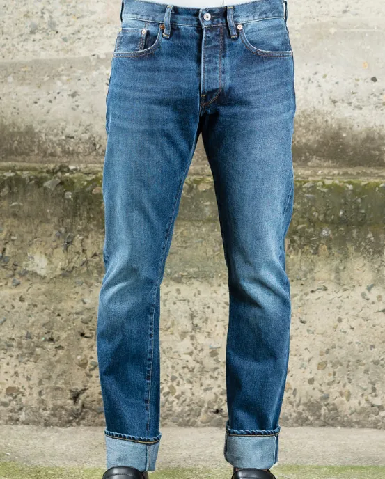 C.O.F. Studio M2 Regular Classic Worn Selvedge Denim Jean