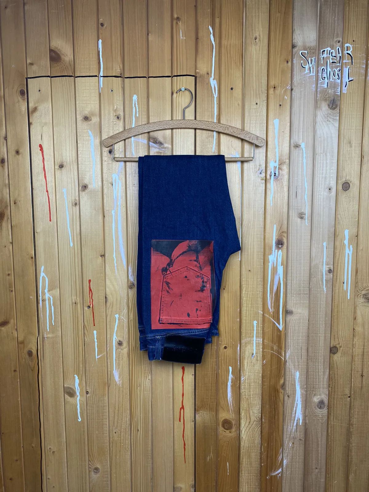 Calvin Klein Andy Warhol Portrait Printed Jeans