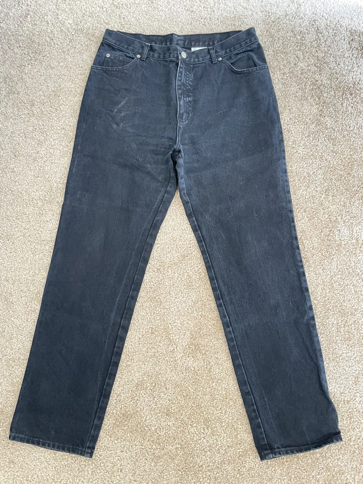 Vintage Calvin Klein Denim Jeans Washed Black