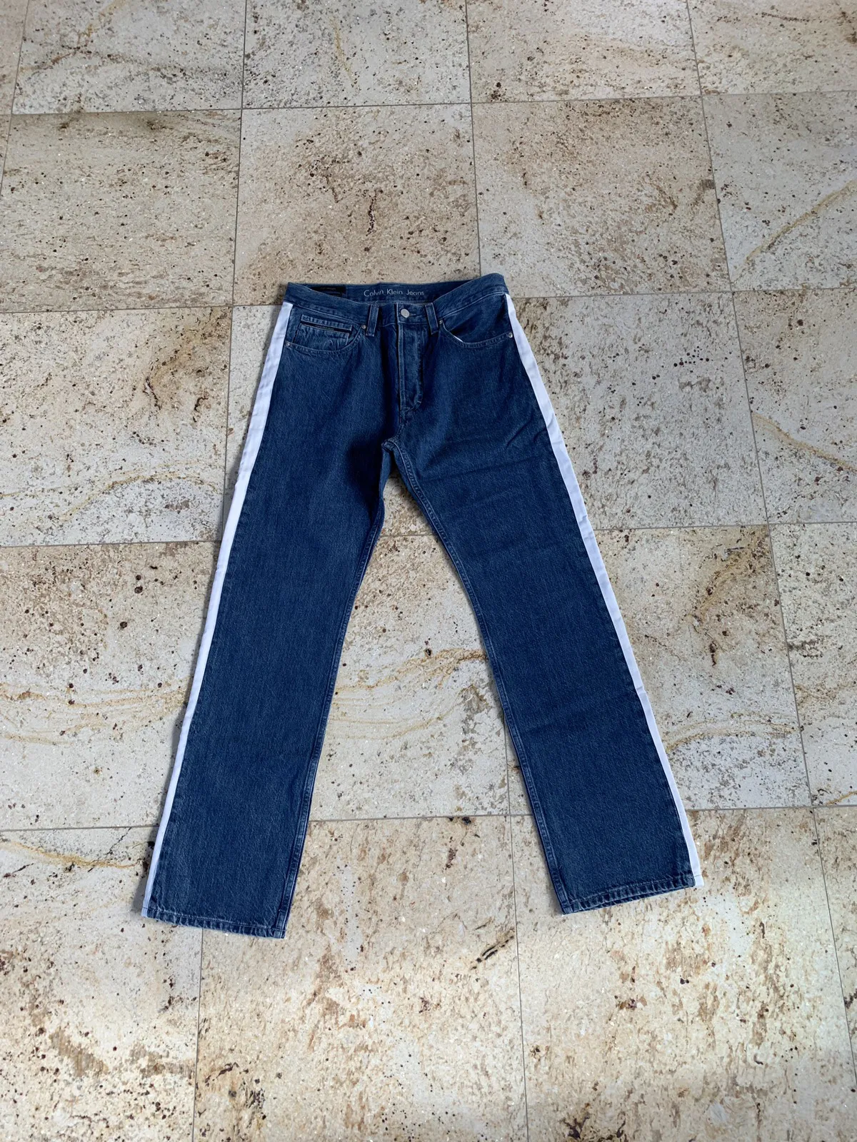 A$AP x Calvin Blue High Waisted Denim