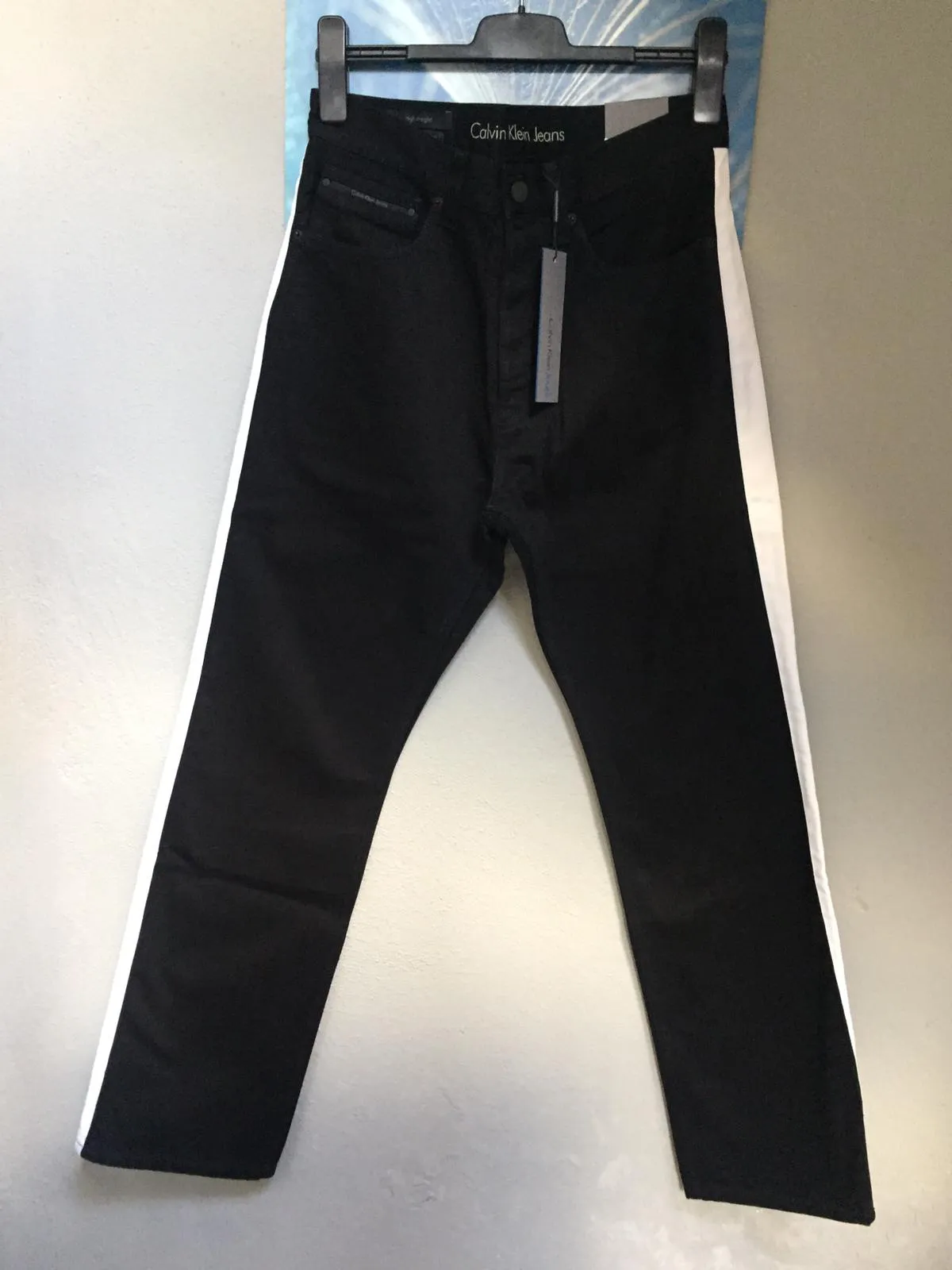 Br25 - Calvin Klein Black Denim Jean