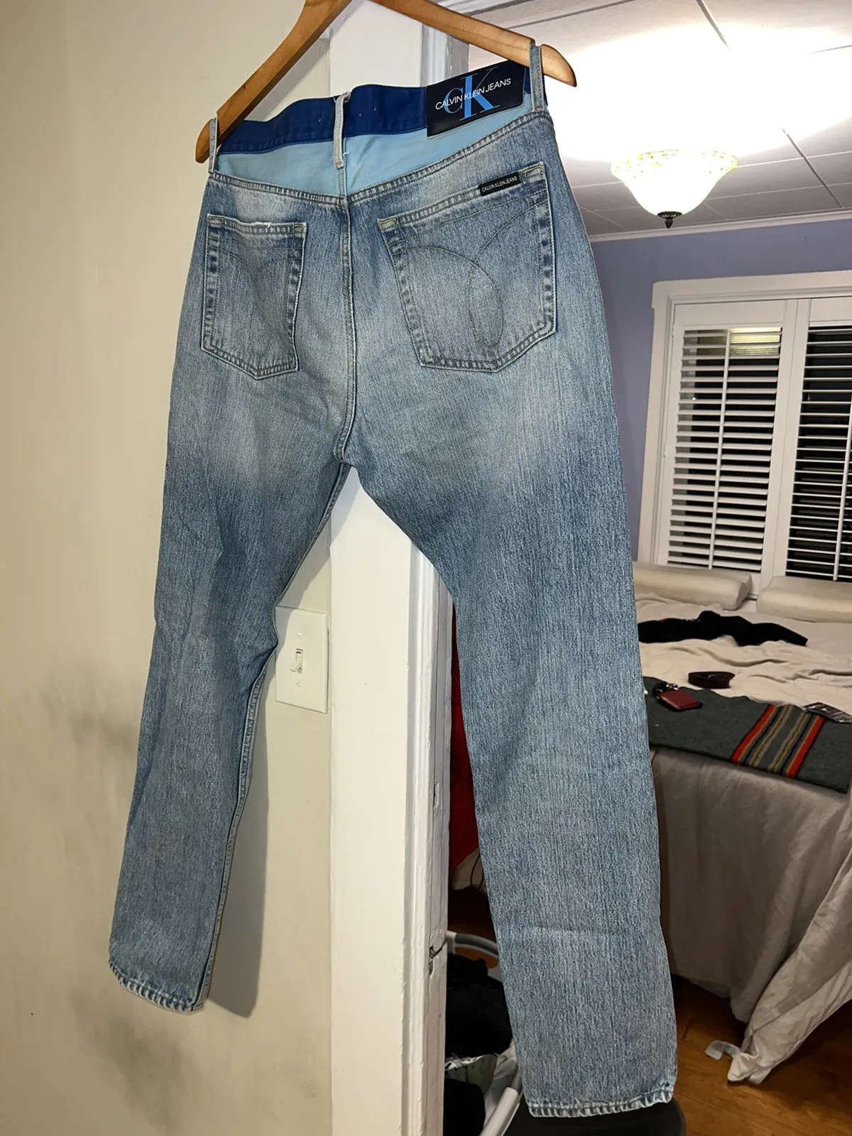 Rare Calvin Klein Colorblock jeans 33x32