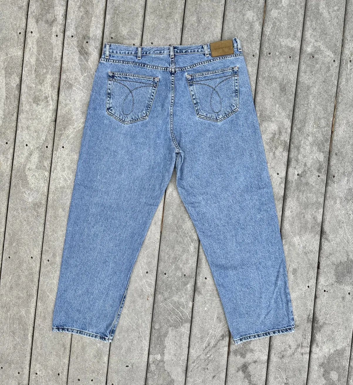 Vintage 90’s Calvin Klein Double Stone Wash Original Jeans