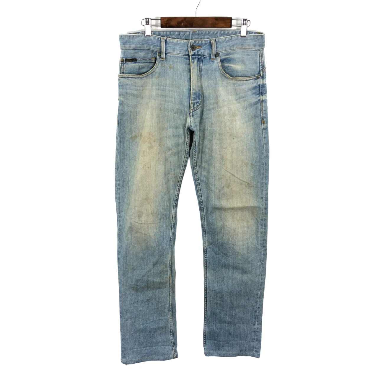 33 x 40.5 Vintage Calvin Klein Jeans Light Wash L1339