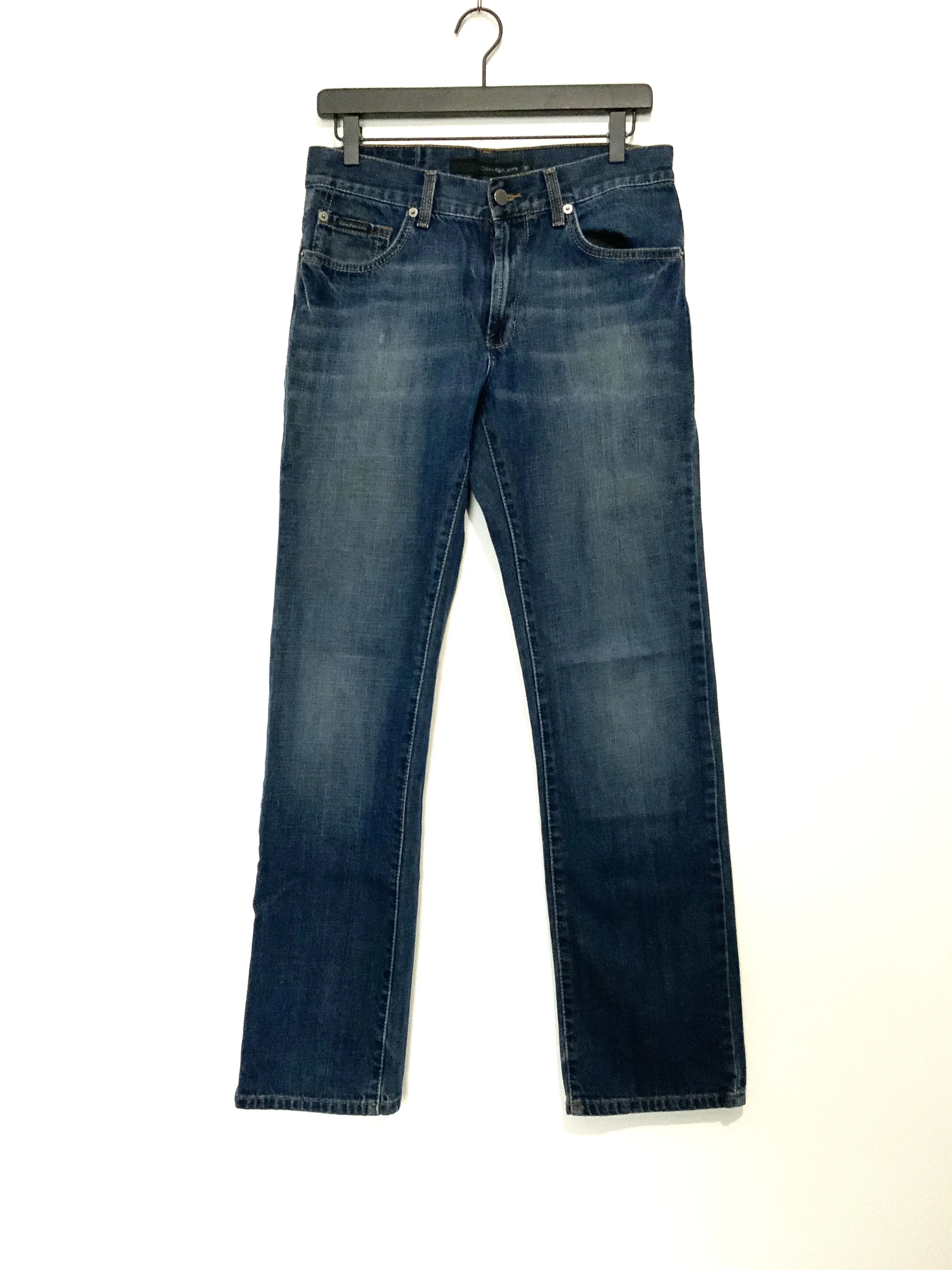 Calvin Klein blue jeans