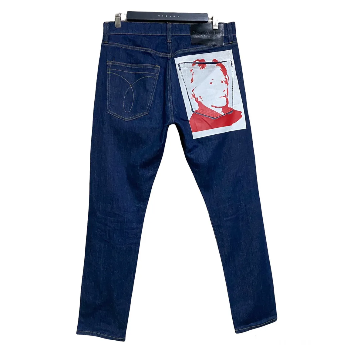 Andy Warhol x Calvin Klein By Raf Simons Raw Denim Jeans