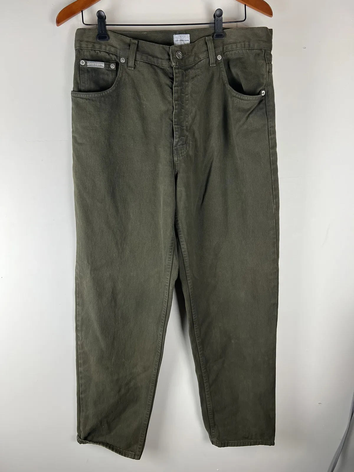 Vintage Olive Green Calvin Klein Jeans