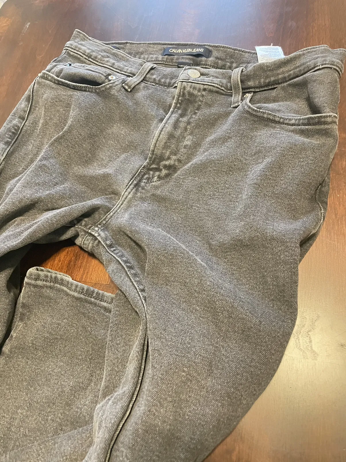 Calvin Klein Grey Slim Jeans