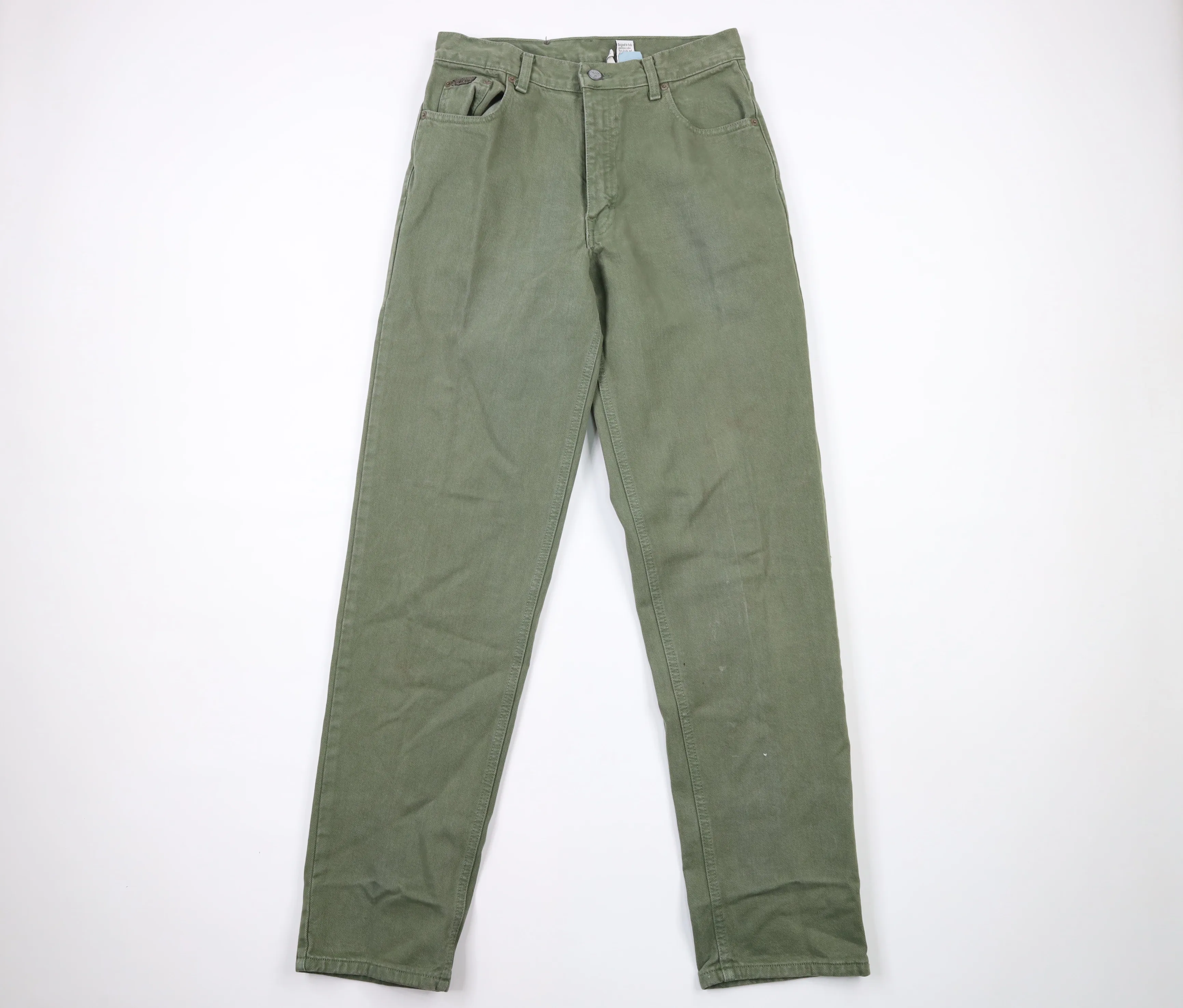 Vintage 90s Calvin Klein Spell Out Straight Leg Jeans USA