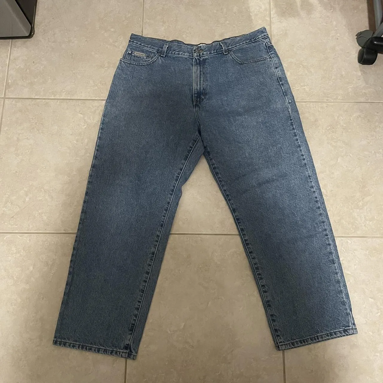 Vintage Y2K Calvin Klein wide leg jeans