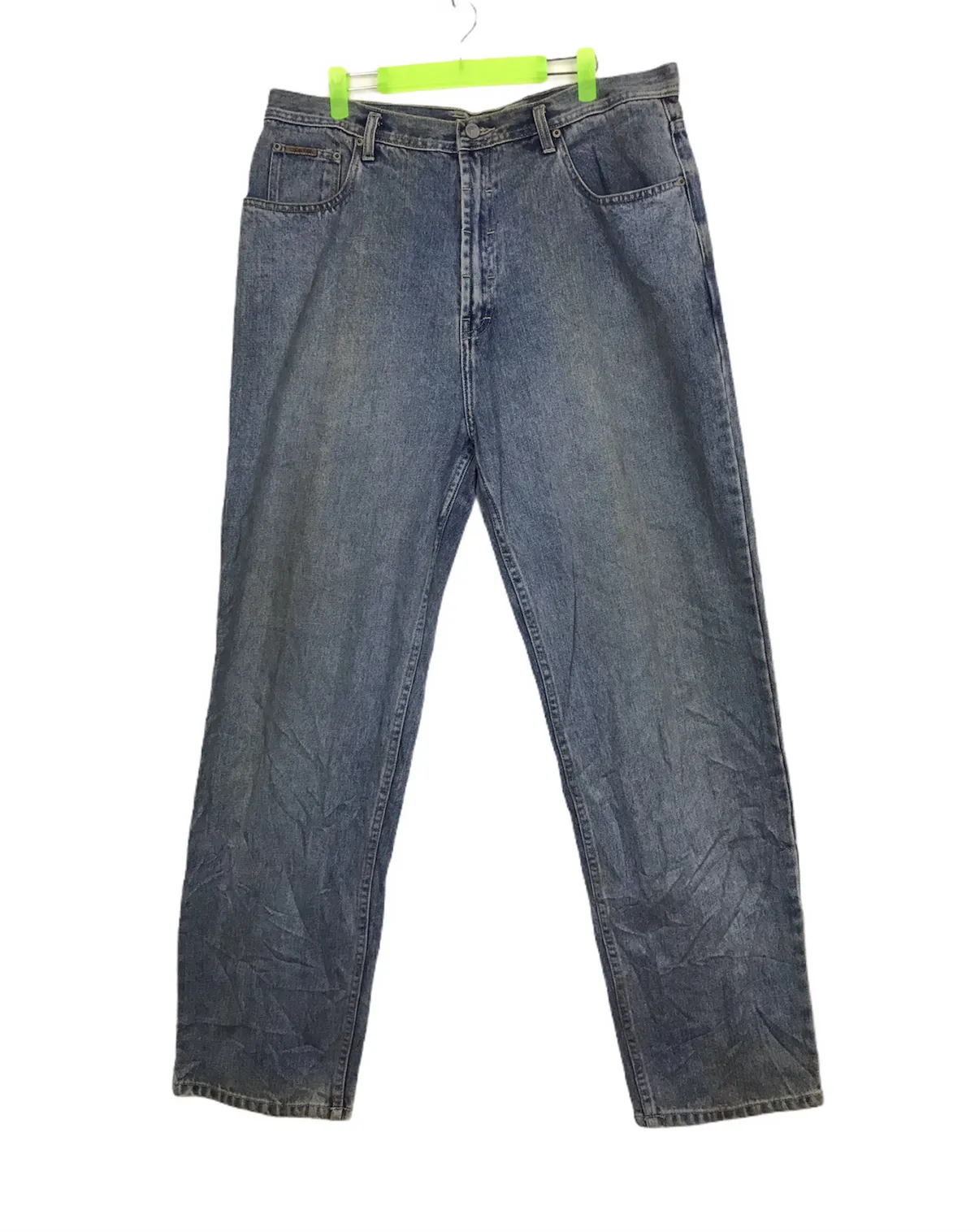 Vintage Calvin Klein Distressed Denim Jeans Made In USA
