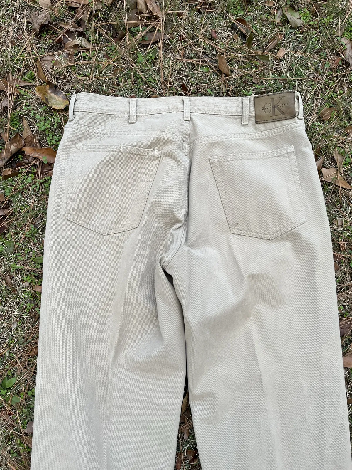 Calvin Klein Beige Jeans