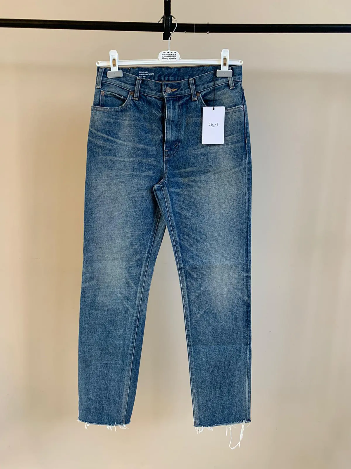 London Cut Mid Waist in Kaihara Rigid Indigo