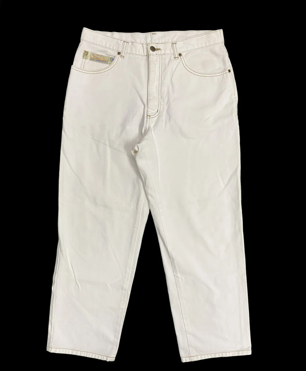 Vintage RARE 90’s Celine White Denim