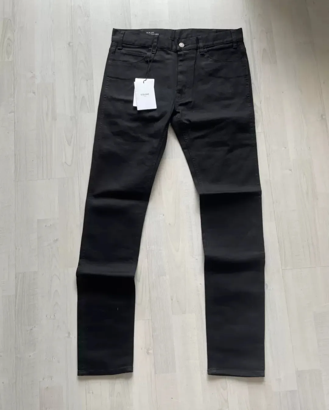 Celine by Hedi Slimane SK003 black slim jeans