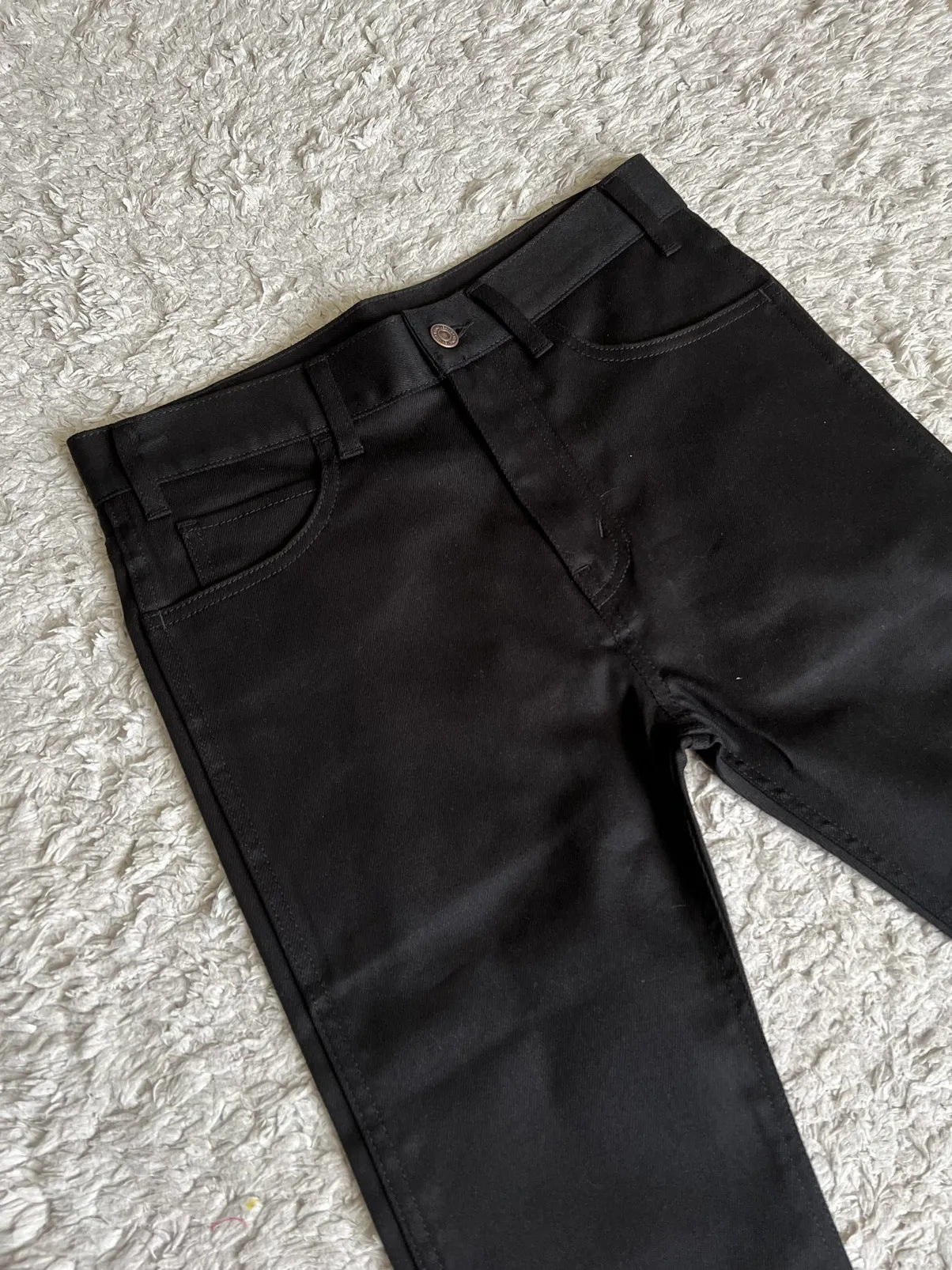 SS21 Classic Raw Black Stretch Denim sz30/31/32/33