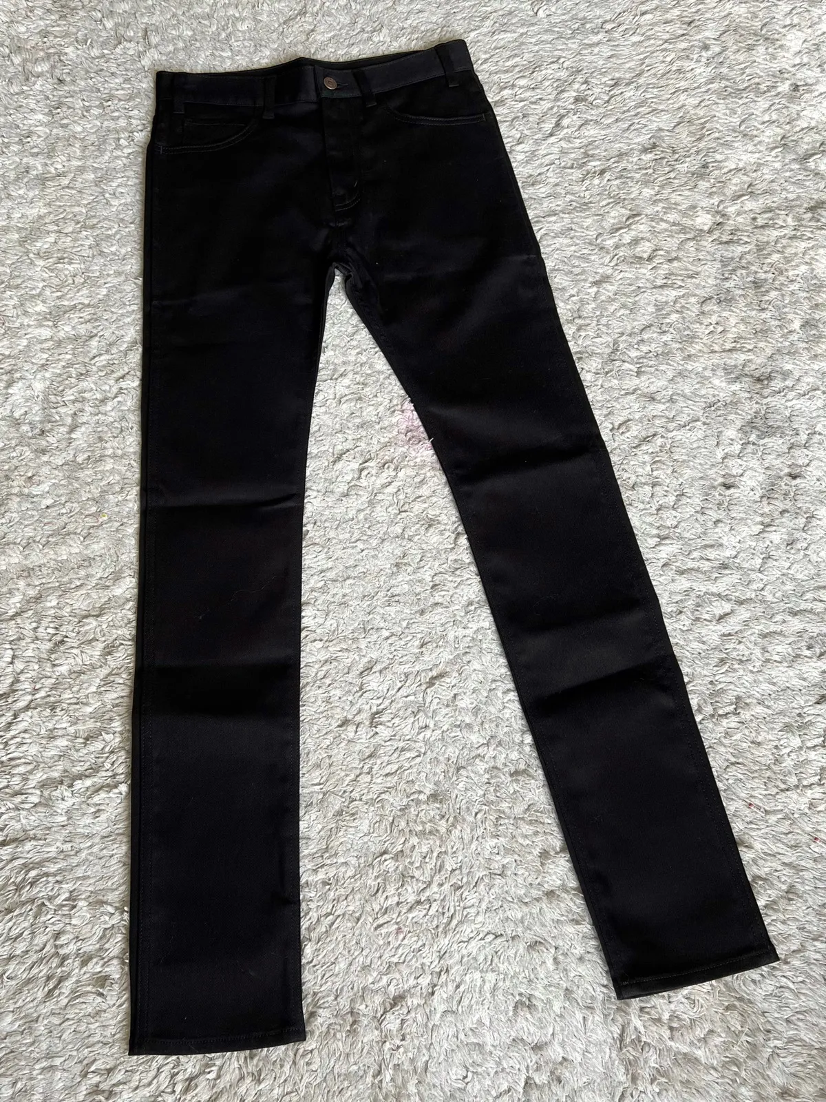 SS21 Classic Raw Black Stretch Denim sz30/31/32/33