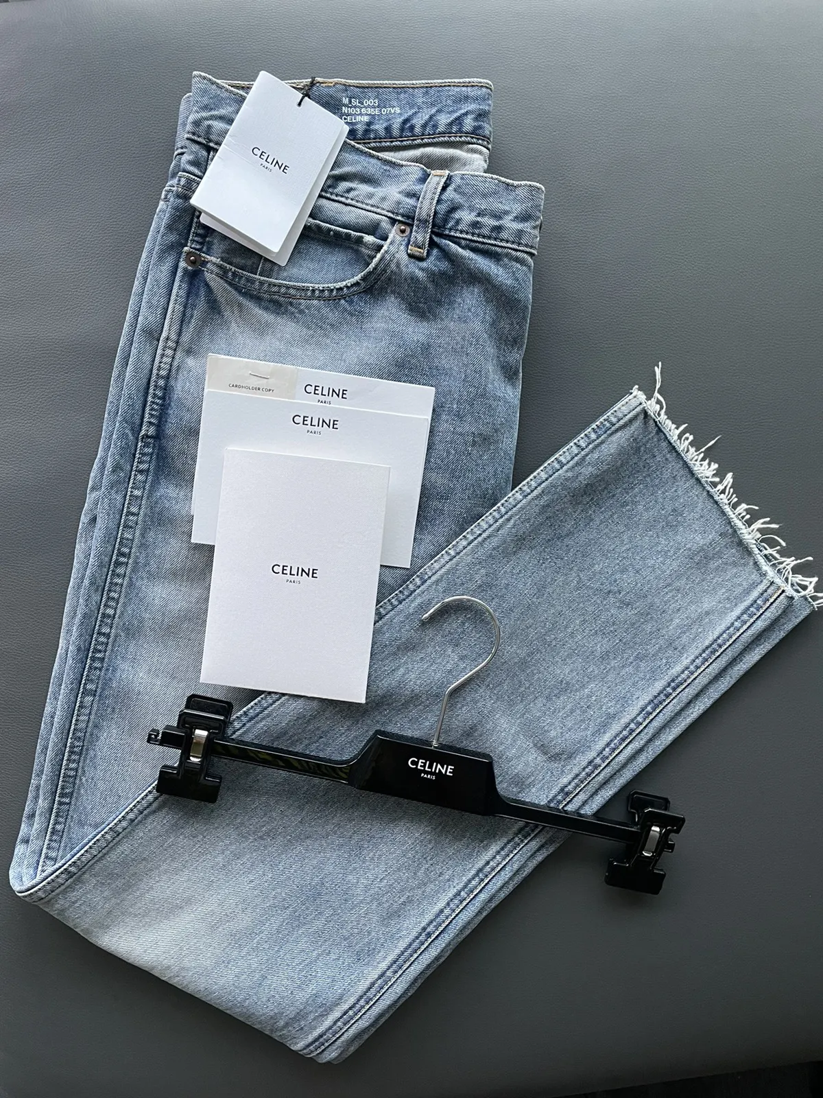 SuperRunway Brand New Hedi Slimane Super Runway SL003 Denim