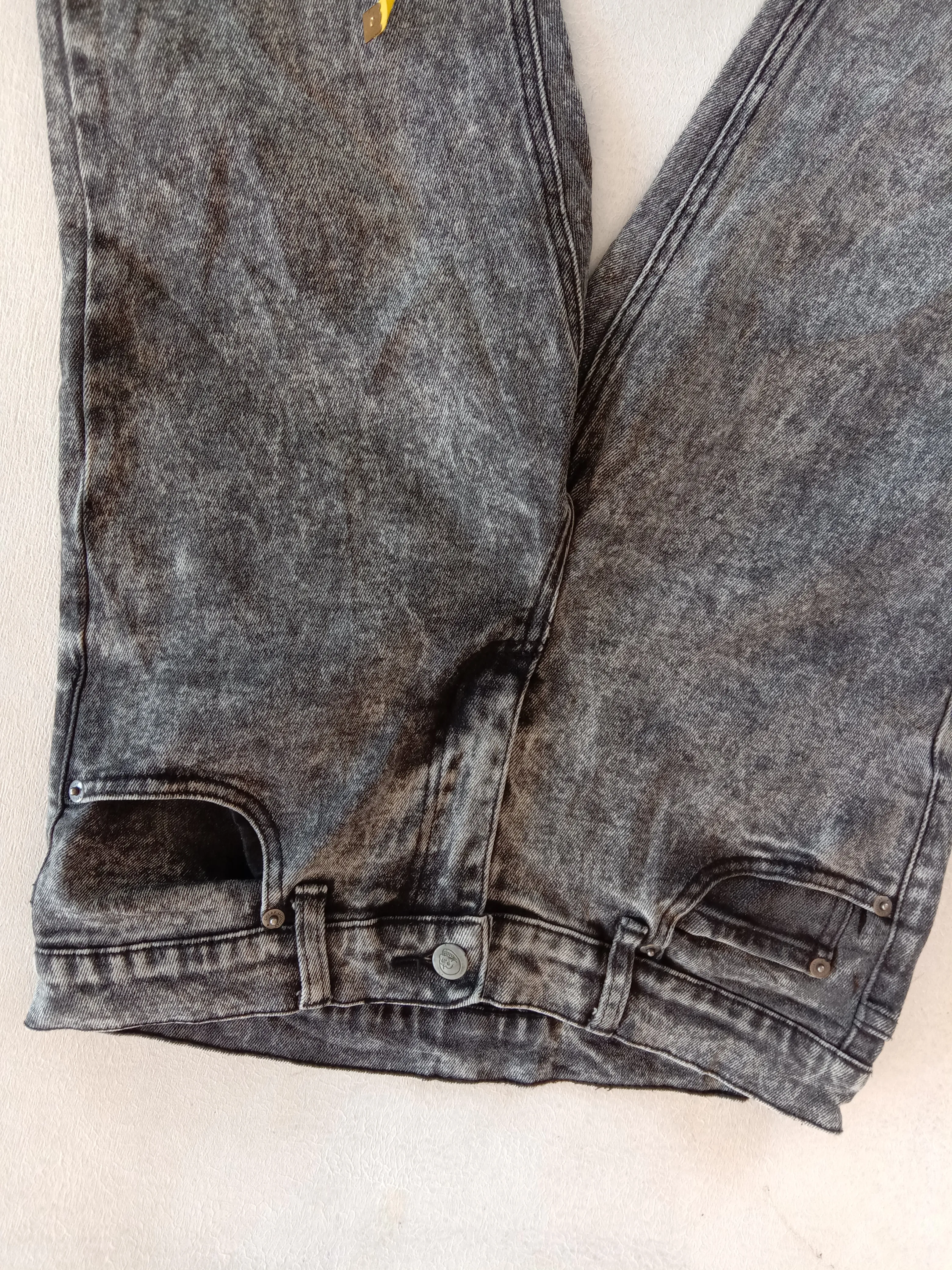 Cheap Monday Designer Acid Wash Straight Fit