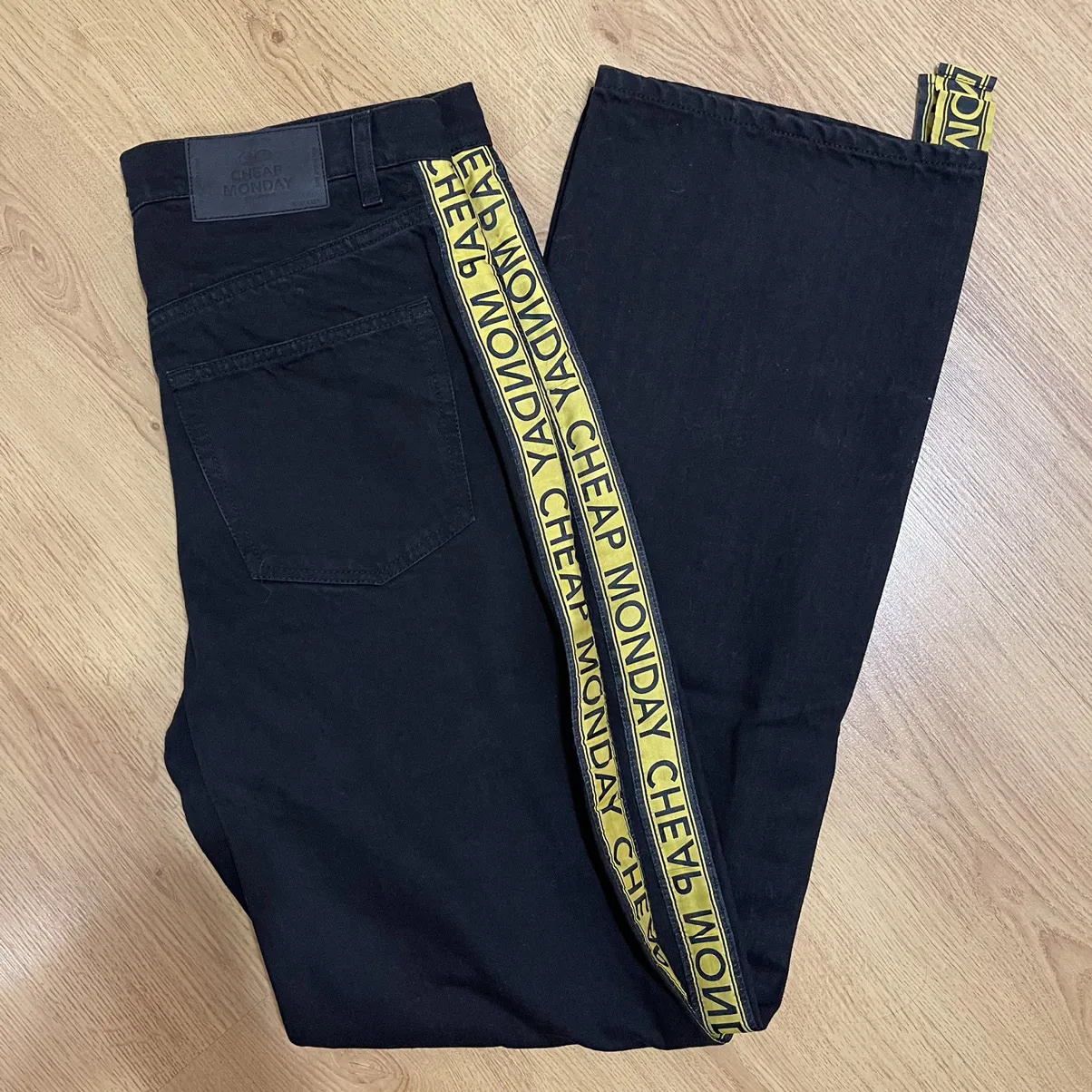 Cheap Monday jeans with stripes