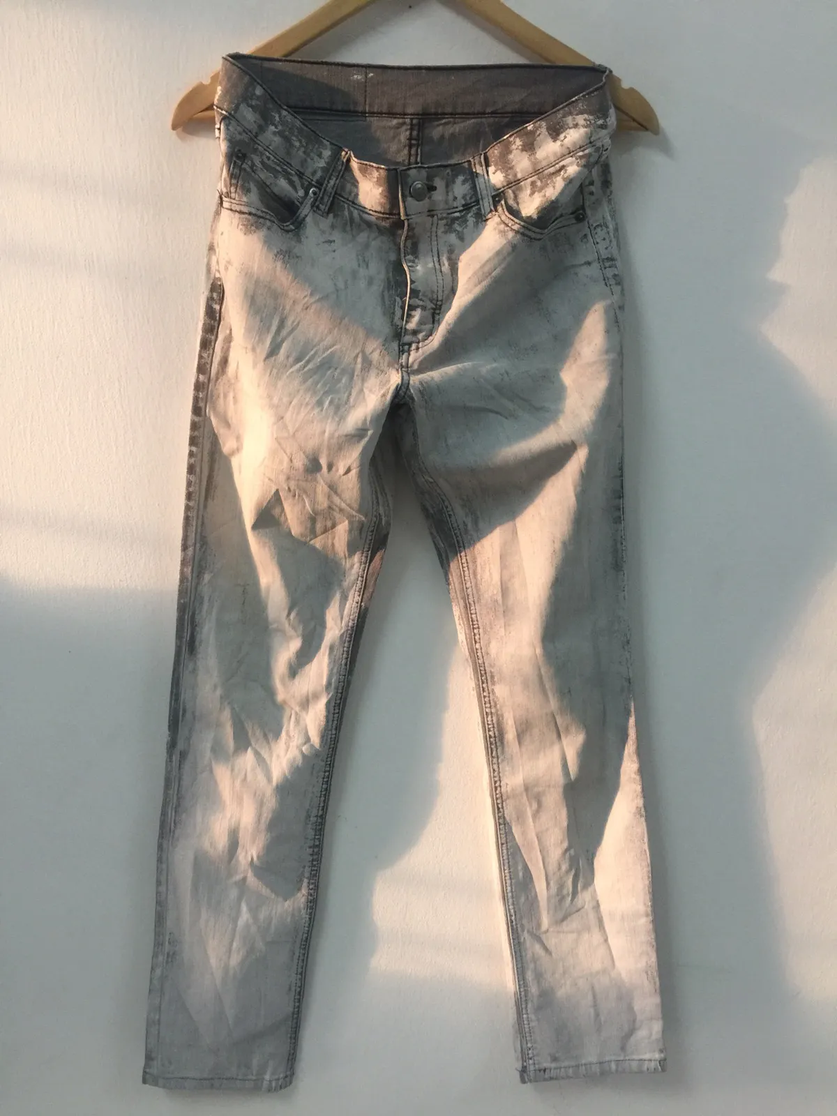 Cheap Monday Tight Painted White