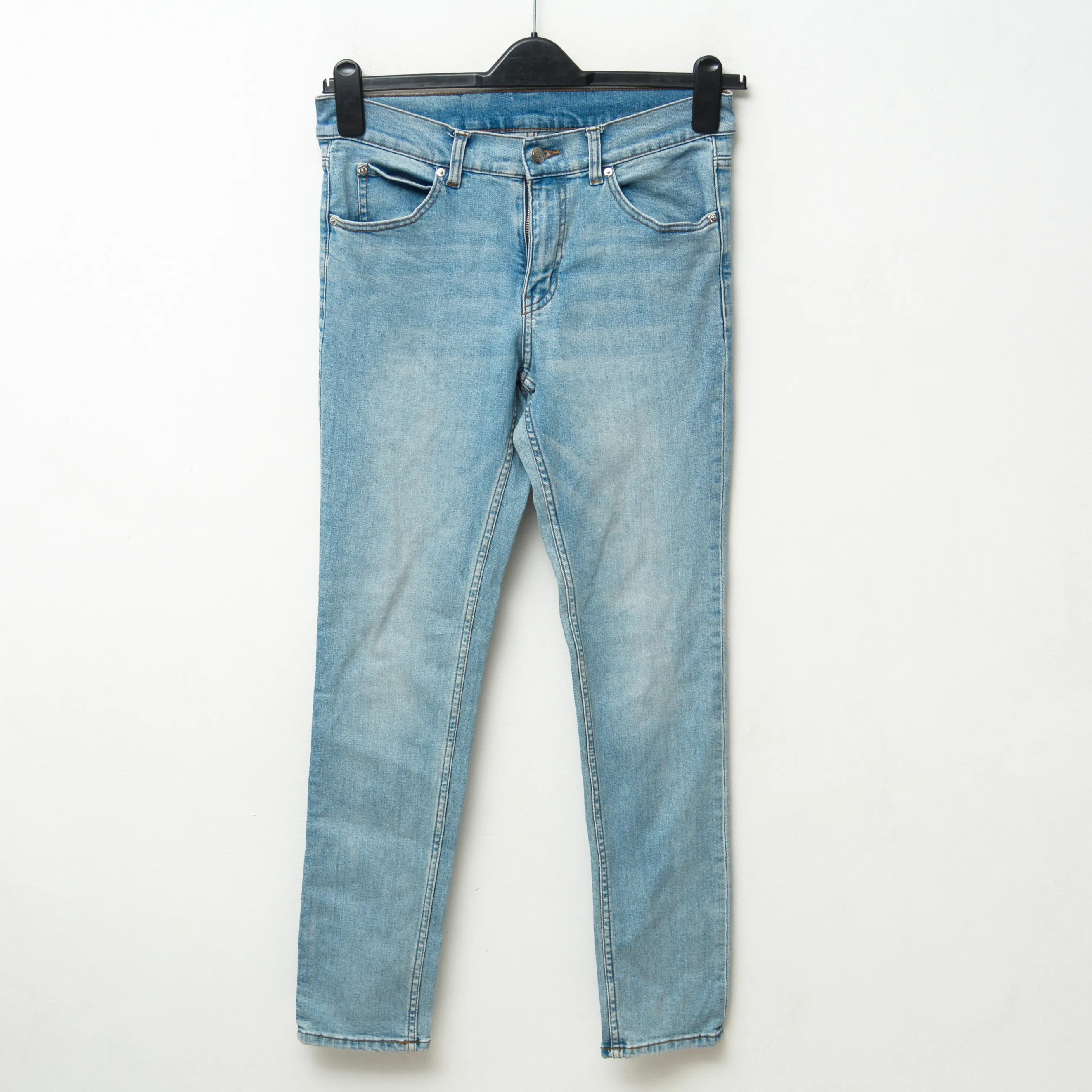 'Tight Stone Wash Blue' W29 L30 Jeans Denim Skinny Zip
