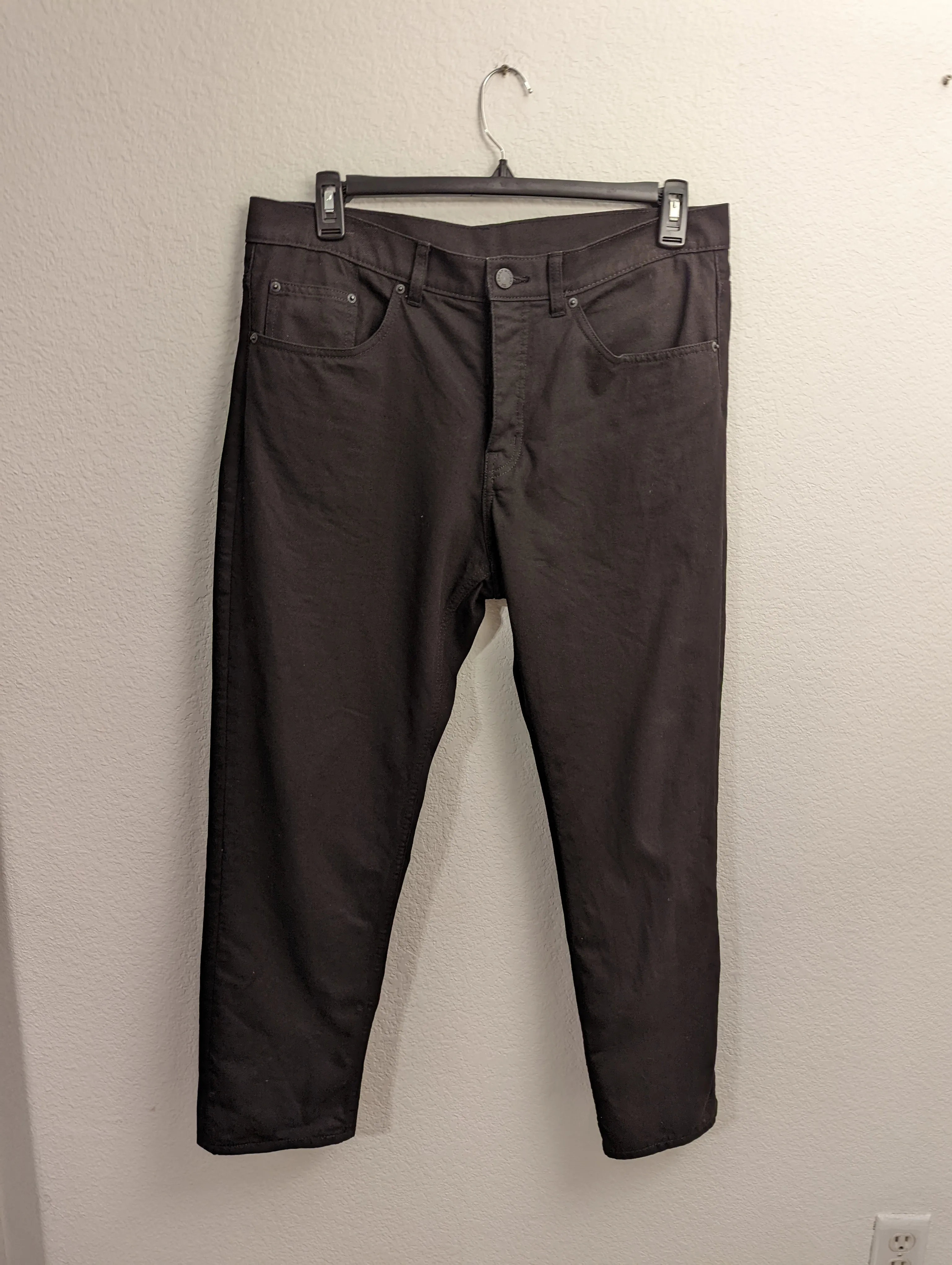 Cheap Monday In Law Cropped Jeans Black 34W 34L