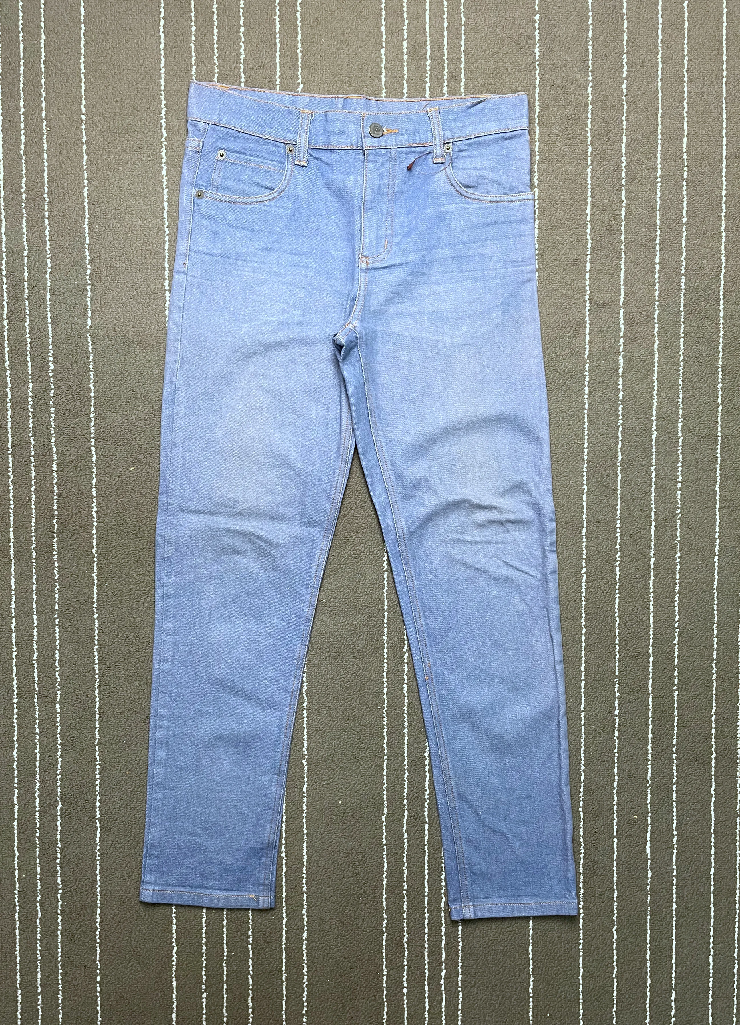 Cheap Monday Tight Medium Denim Wash Distressed Denim