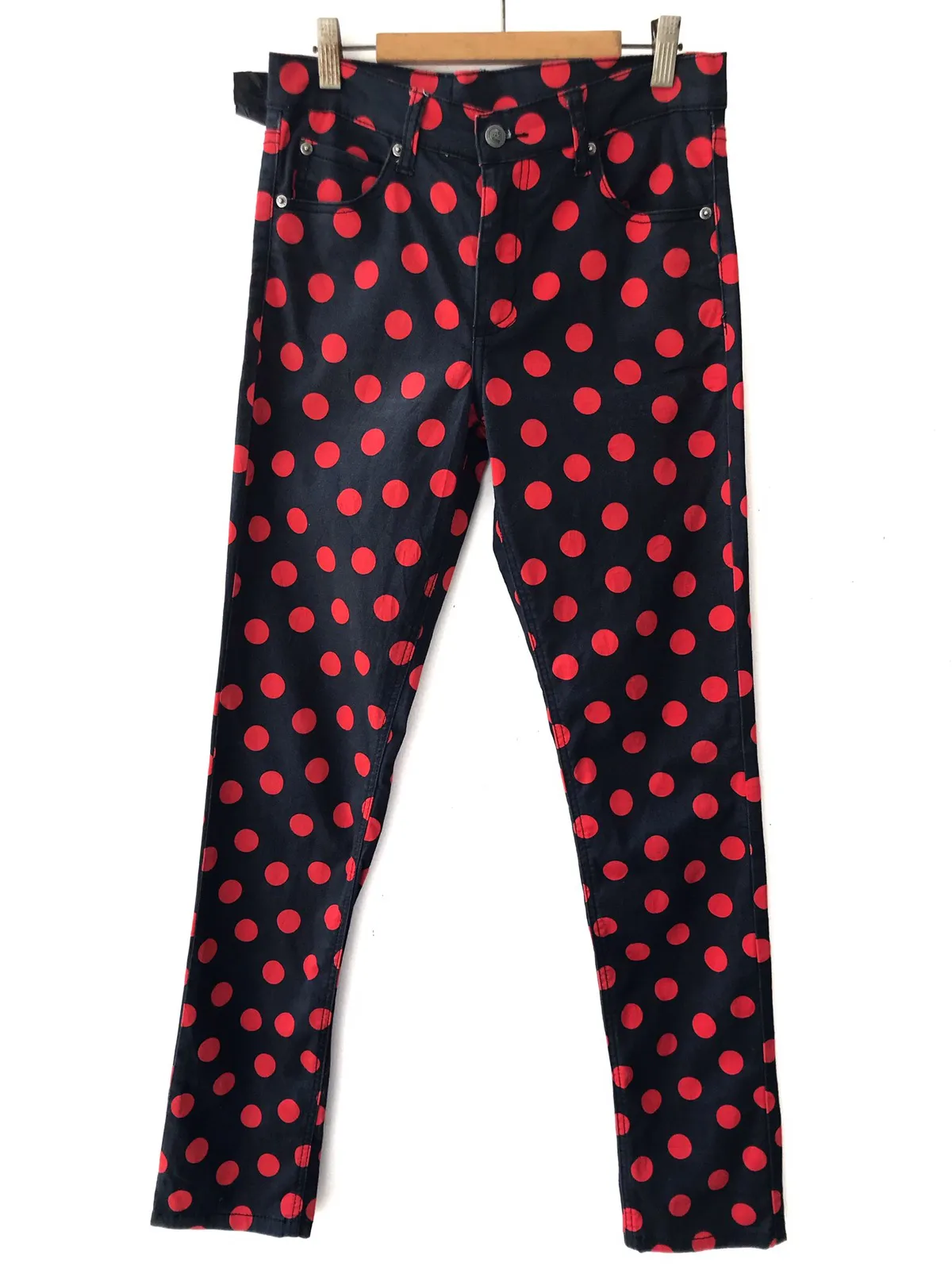 CHEAP MONDAY Polkadot Skinny Pants