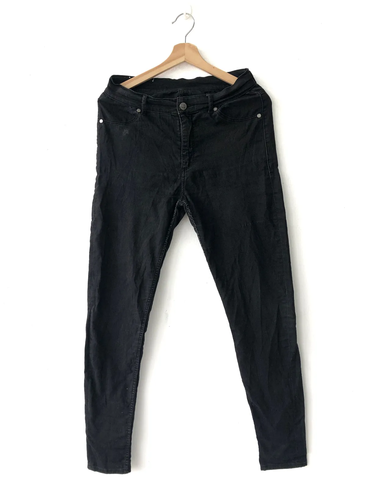 Cheap Monday Stockholm High Spray Black Slkinny Jeans