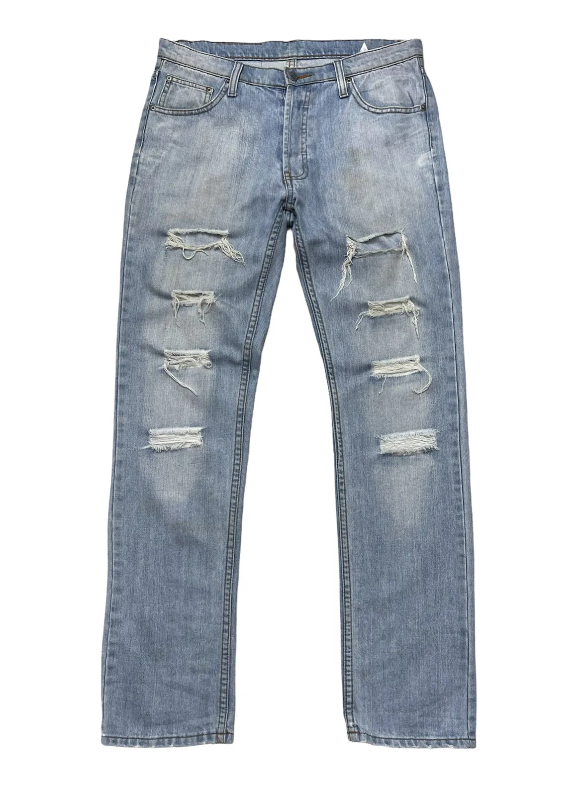 Cheap Monday Over Min Doda Kropp Distressed design denim